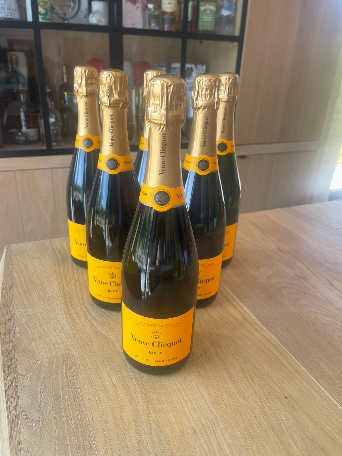 Veuve Cliquot Yellow Label, Collections, Neuf, Pleine, Champagne, Enlèvement