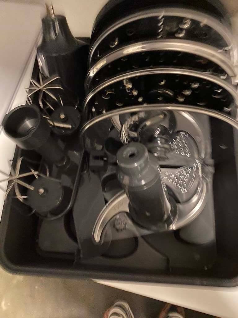 keukenmachine, 2 tot 3 liter, Ophalen of Verzenden, Gebruikt, 3 snelheden of meer