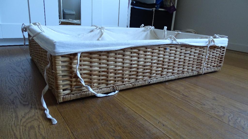 2 tiroirs sous lit "Ikea", Ophalen, Overige materialen, Gebruikt, 70 cm of minder