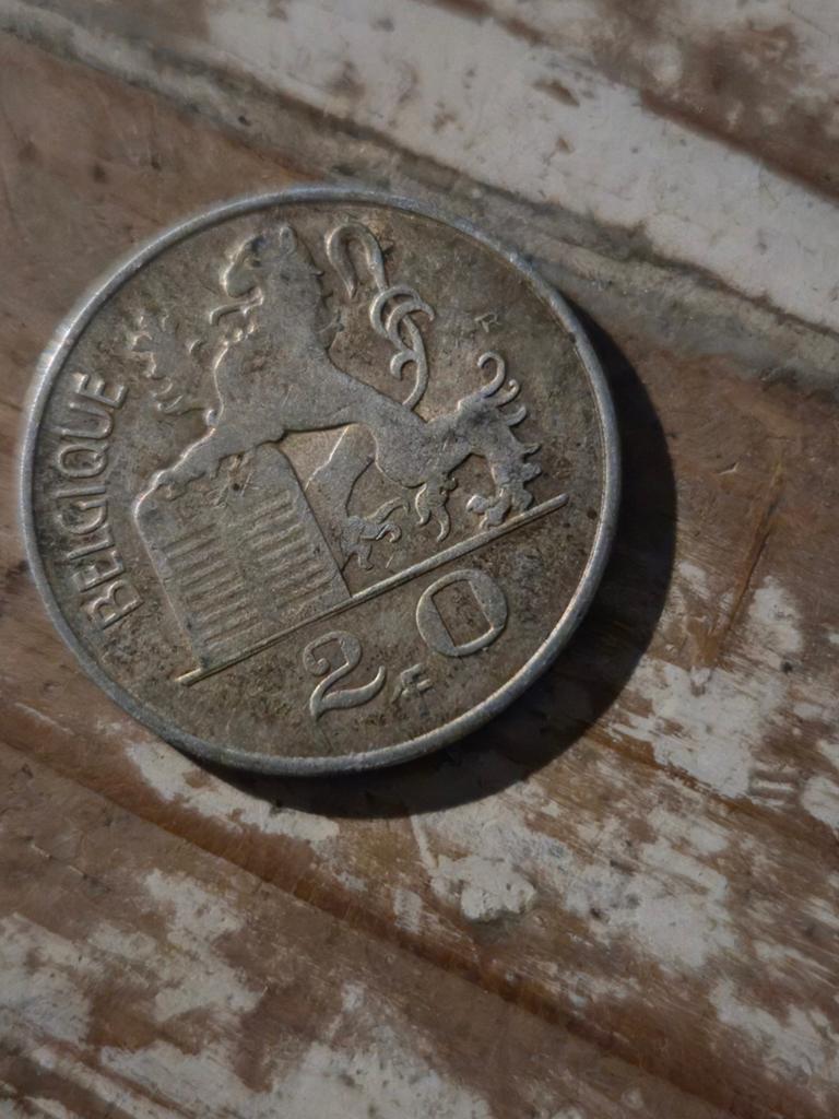 20 francs belge 1950., Enlèvement