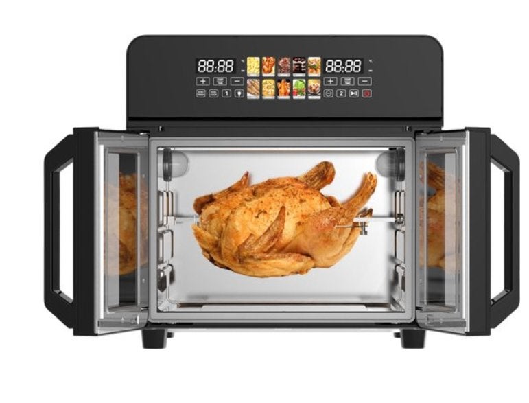 Four Airfryer XXL 23L — Friteuse à air chaud 2400W, Electroménager, Enlèvement ou Envoi, Neuf, Friteuse à air, 1500 grammes ou plus