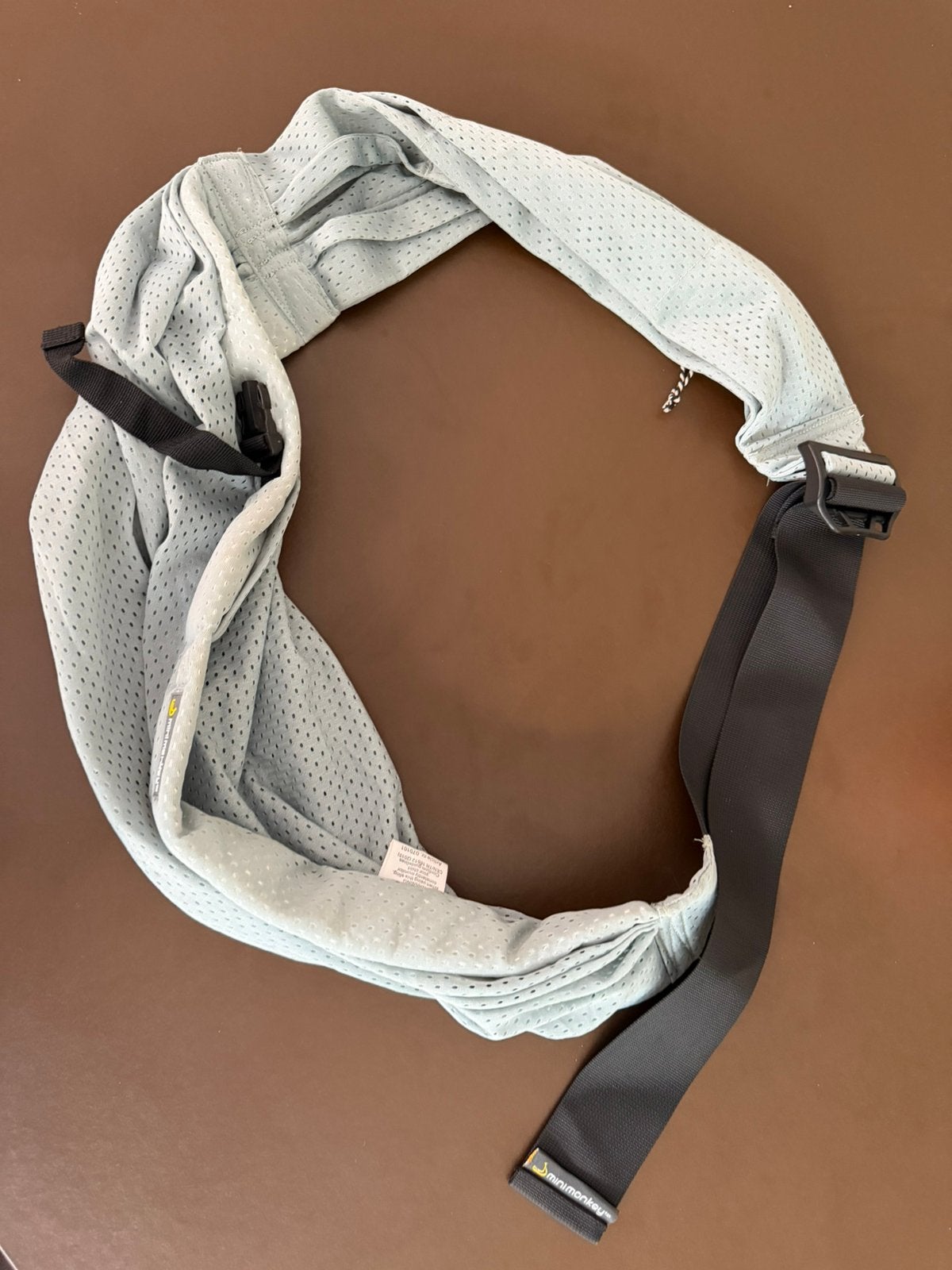Minimonkey Mini Sling draagdoek (3,5 - 15 kg) – Prima staat!, Enfants & Bébés, Enlèvement, Comme neuf, Écharpe de portage