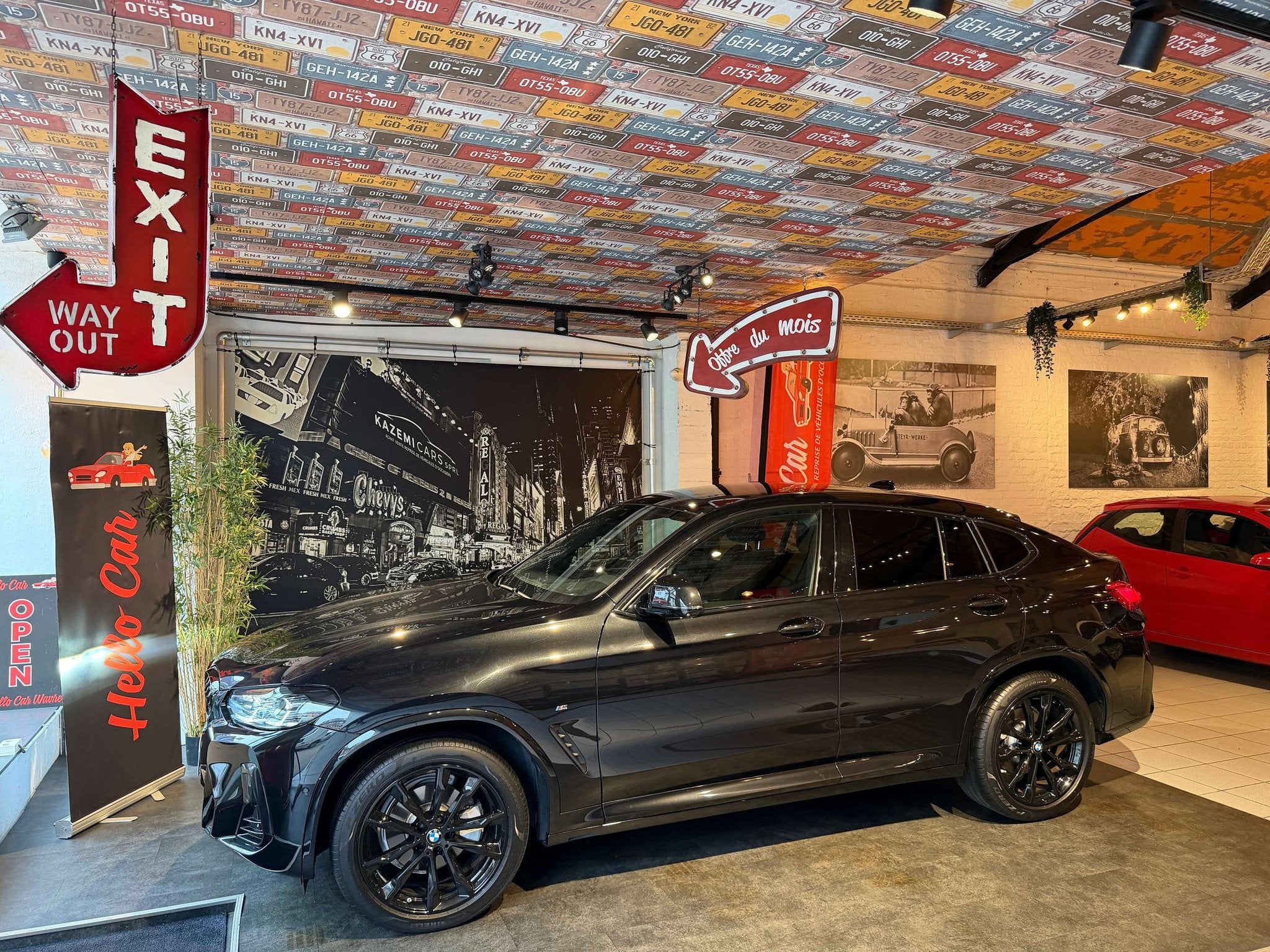 BMW X4 X4 2.0iA xDrive20 * PACK M * FULL BLACK * CAM 360 * 1, Autos, Cuir, Achat, Entreprise, Noir