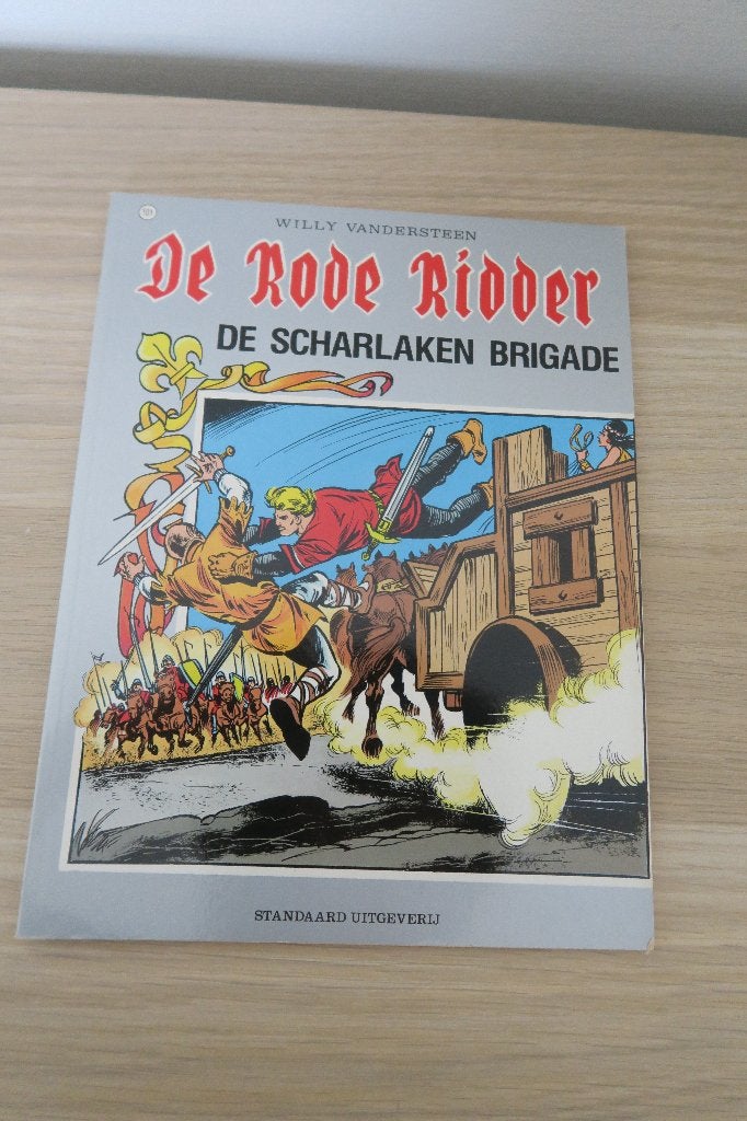 Le Chevalier rouge - La Brigade écarlate n 101, Enlèvement ou Envoi, Willy Vandersteen, Une BD, Utilisé