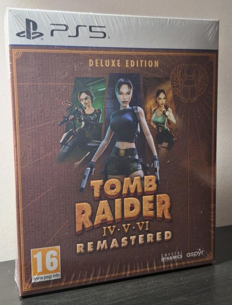 PS5 Tomb Raider IV-VI Remastered Lara Croft - Deluxe Edition, Games en Spelcomputers, Ophalen of Verzenden