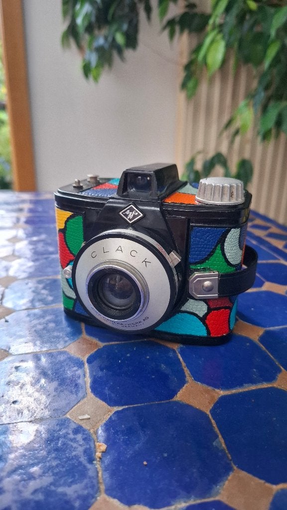 Agfa Clack mozaïek, Verzamelen, Ophalen of Verzenden, 1940 tot 1960, Fototoestel