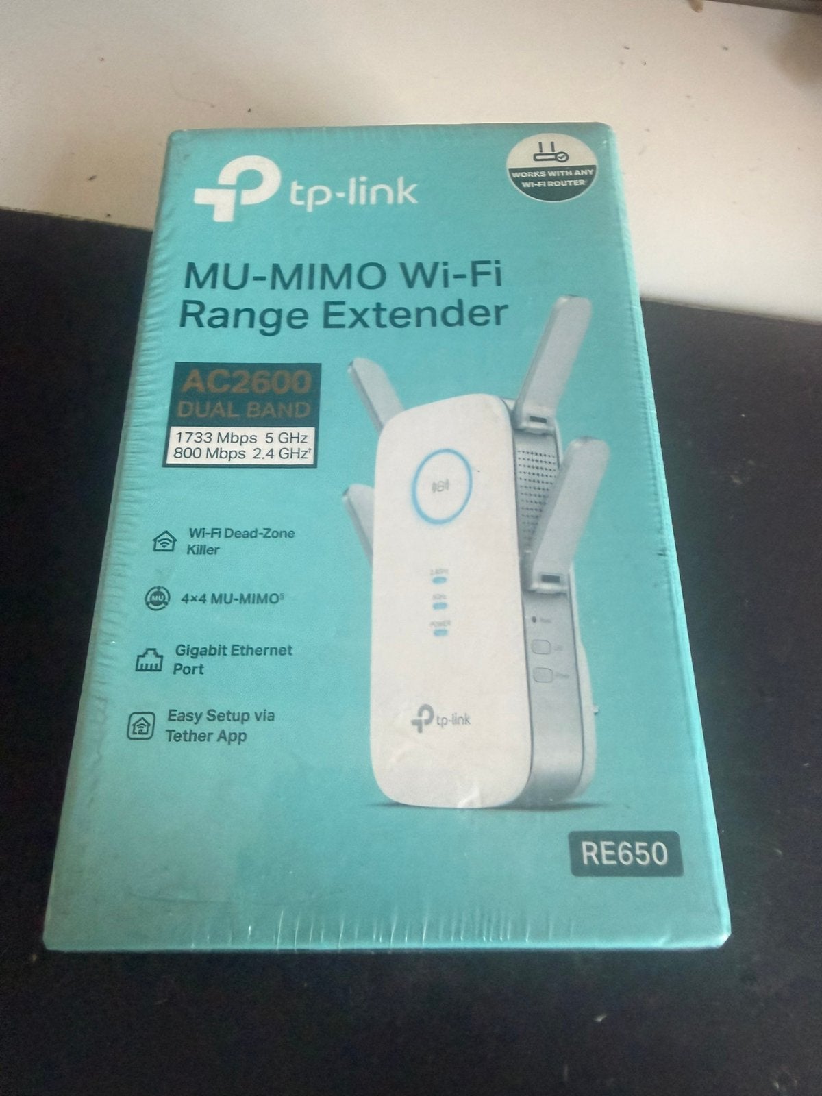 TP-Link RE650 AC2600 Wi-Fi Range Extender – Nieuw in doos, Ophalen, Zo goed als nieuw