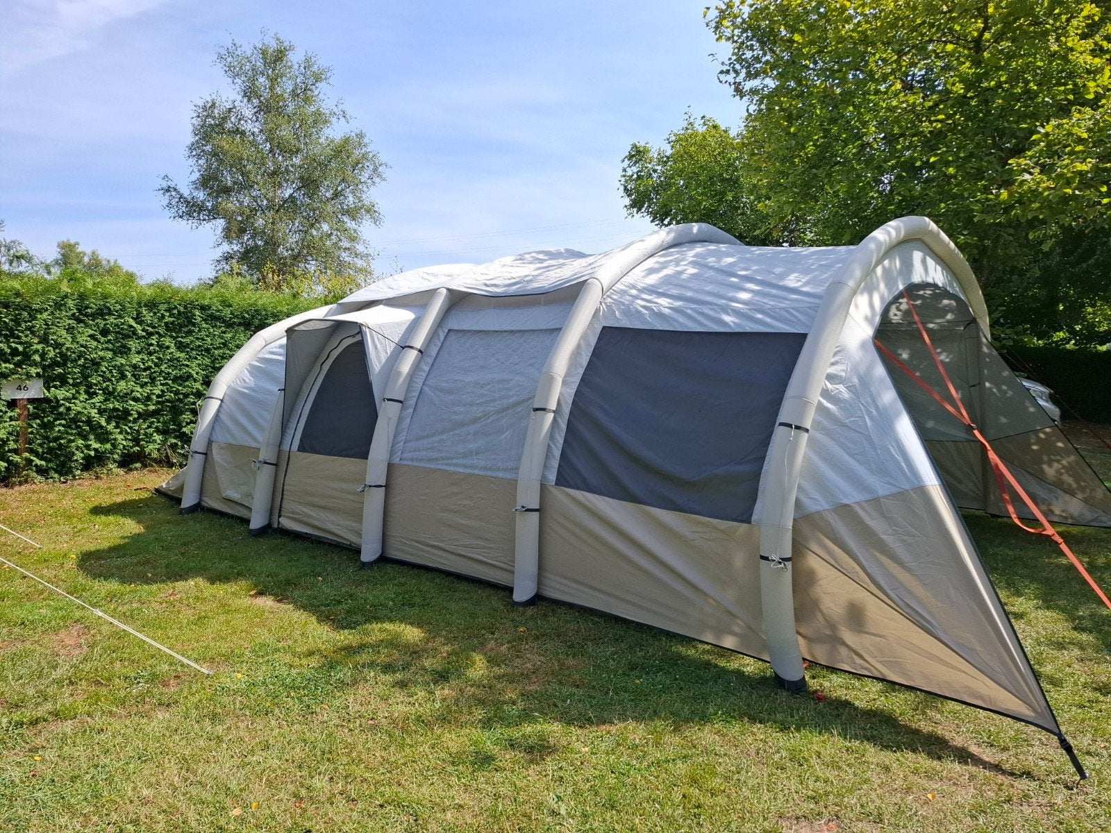 Tent 6-8 personen, Caravanes & Camping, Tentes, Plus de 6, Comme neuf, Enlèvement