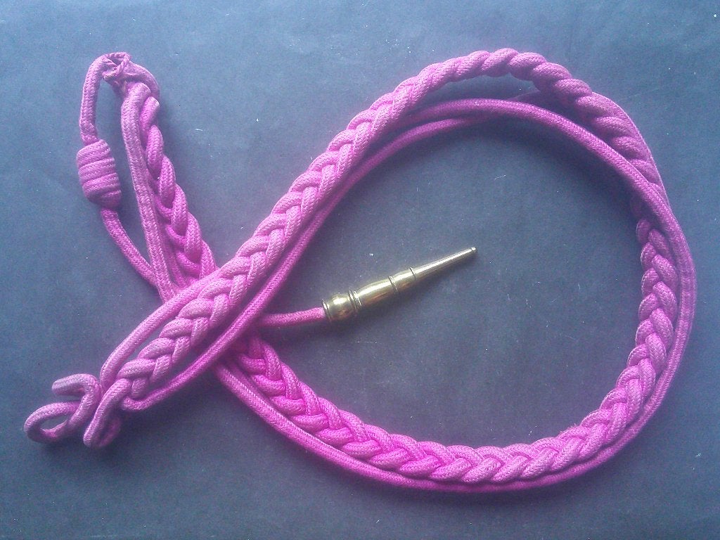 Fourragère à ferret #2 cordon belge couleur ordre Léopold I, Envoi, Armée de terre, Emblème ou Badge