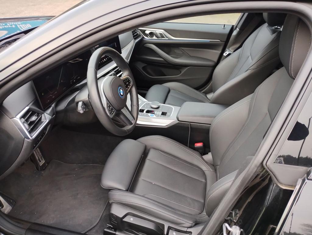 Bmw I4 Edrive 40, Achterwielaandrijving, Gebruikt, Euro 6, Zwart