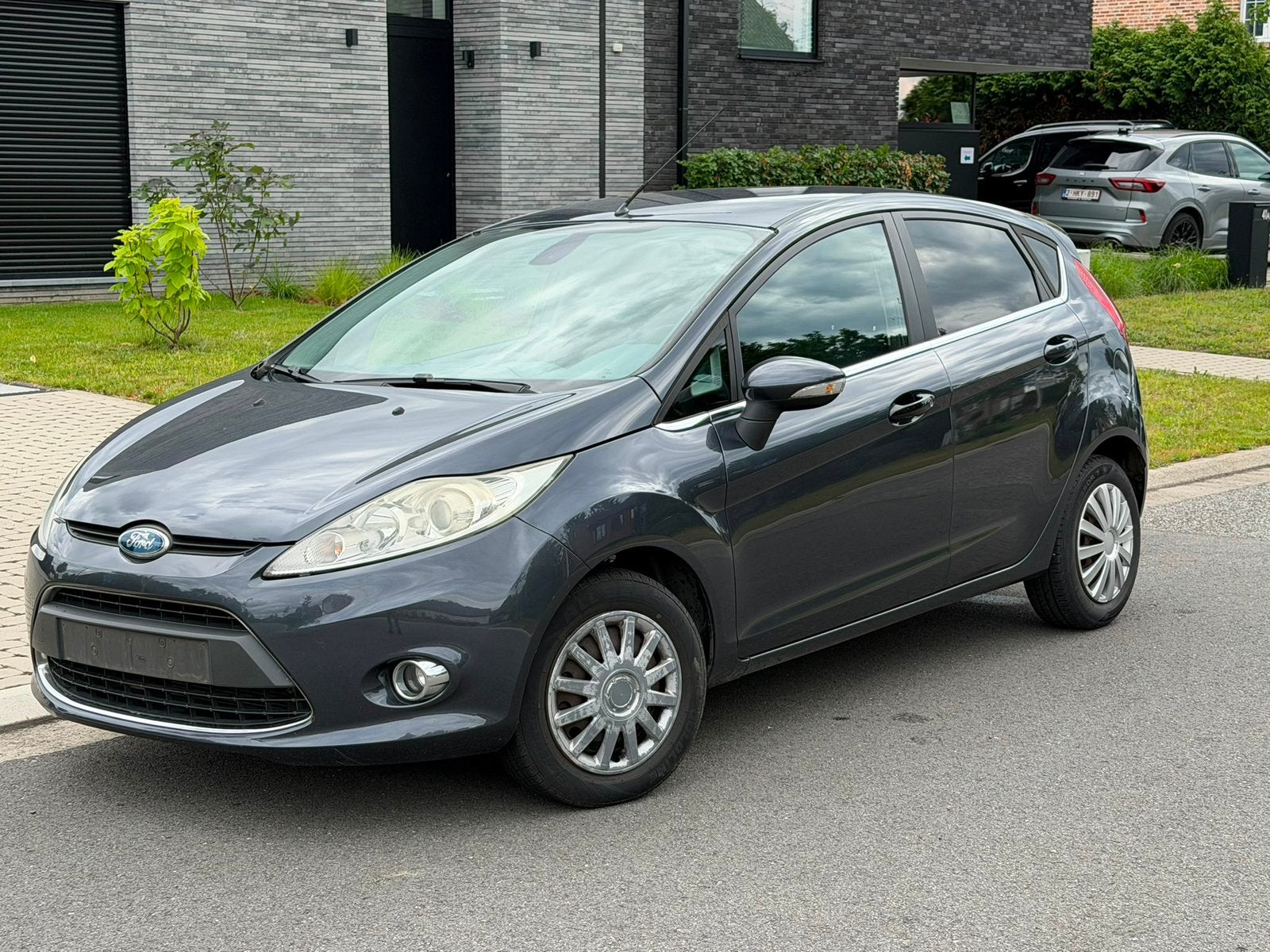 Ford fiesta 1.4 tdci, Auto's, Ford, Stof, Zwart, Blauw, Particulier