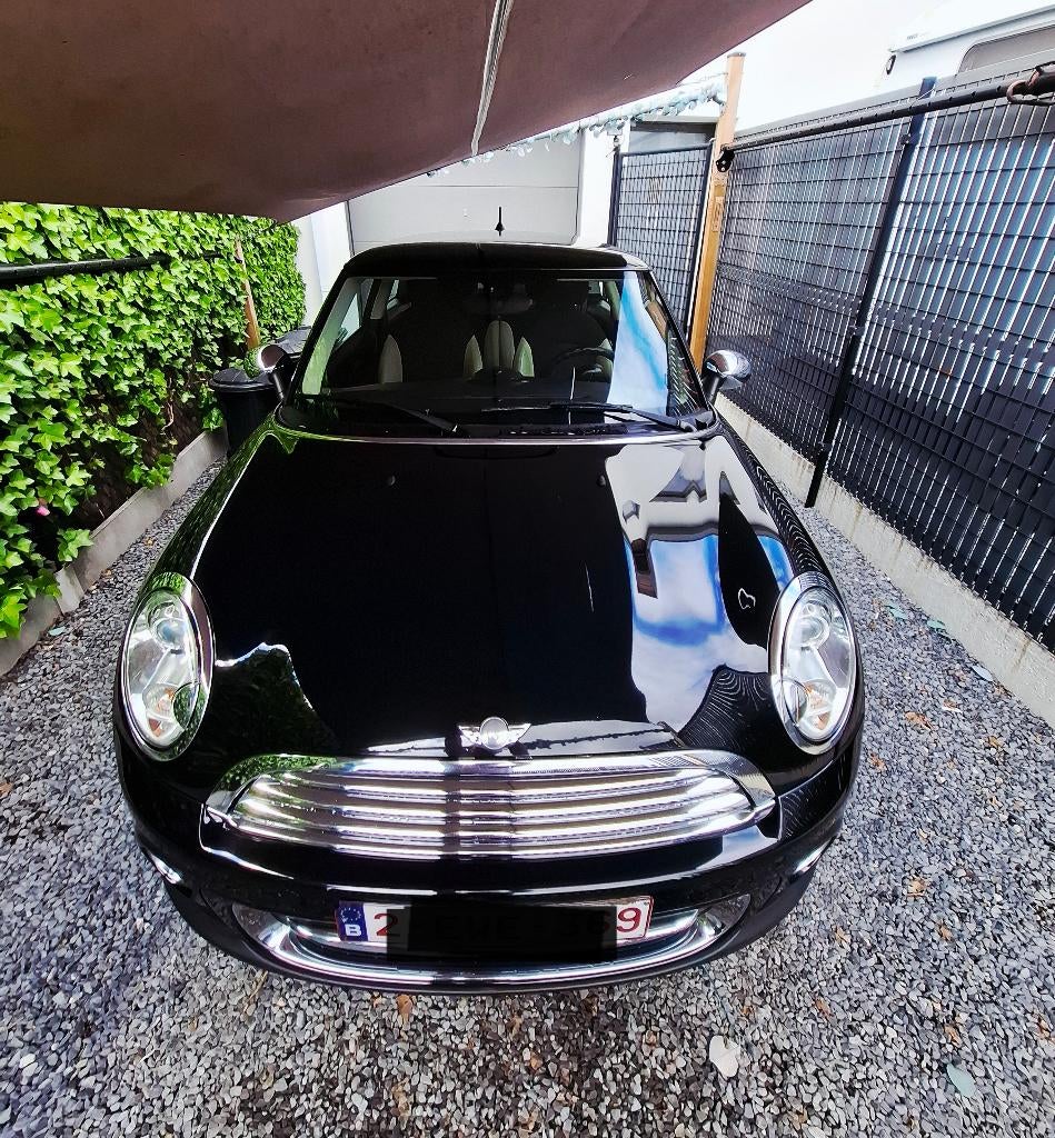 Mini cooper euro 6, Auto's, Mini, Euro 6, 1600 cc, Zwart, Handgeschakeld