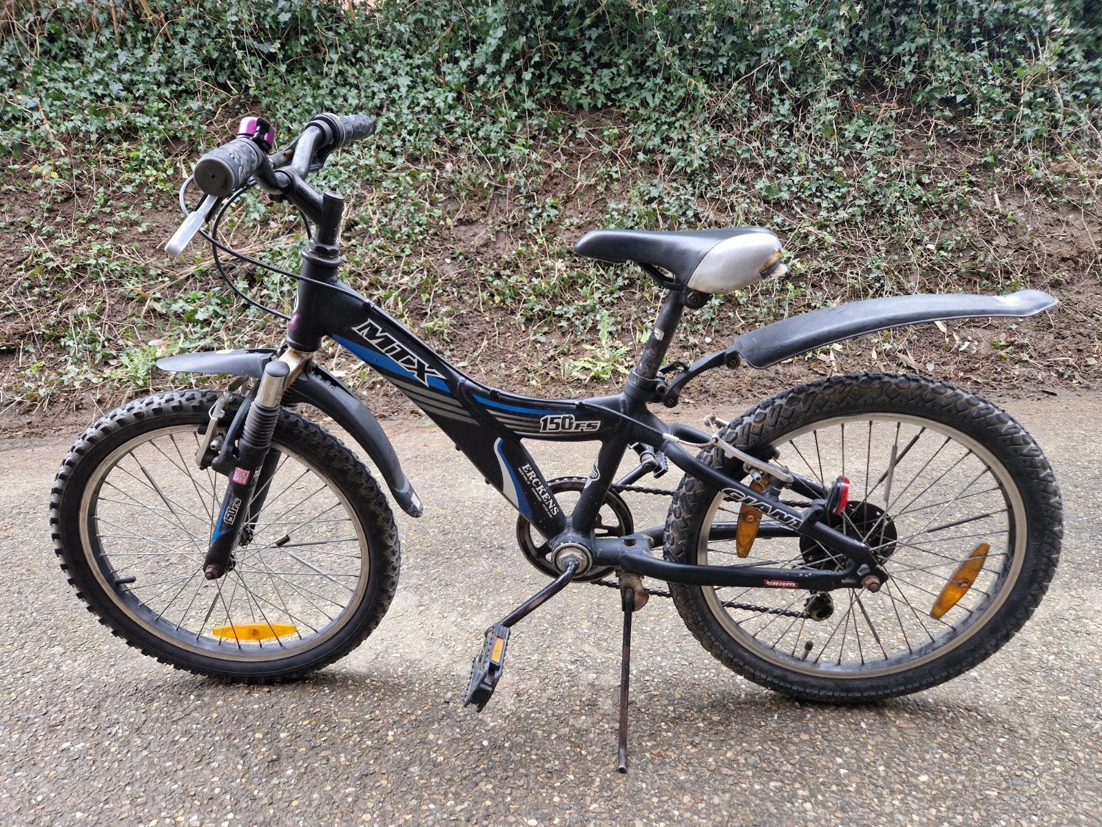 jongens fiets, Fietsen en Brommers, Ophalen, Gebruikt, Giant, Handrem