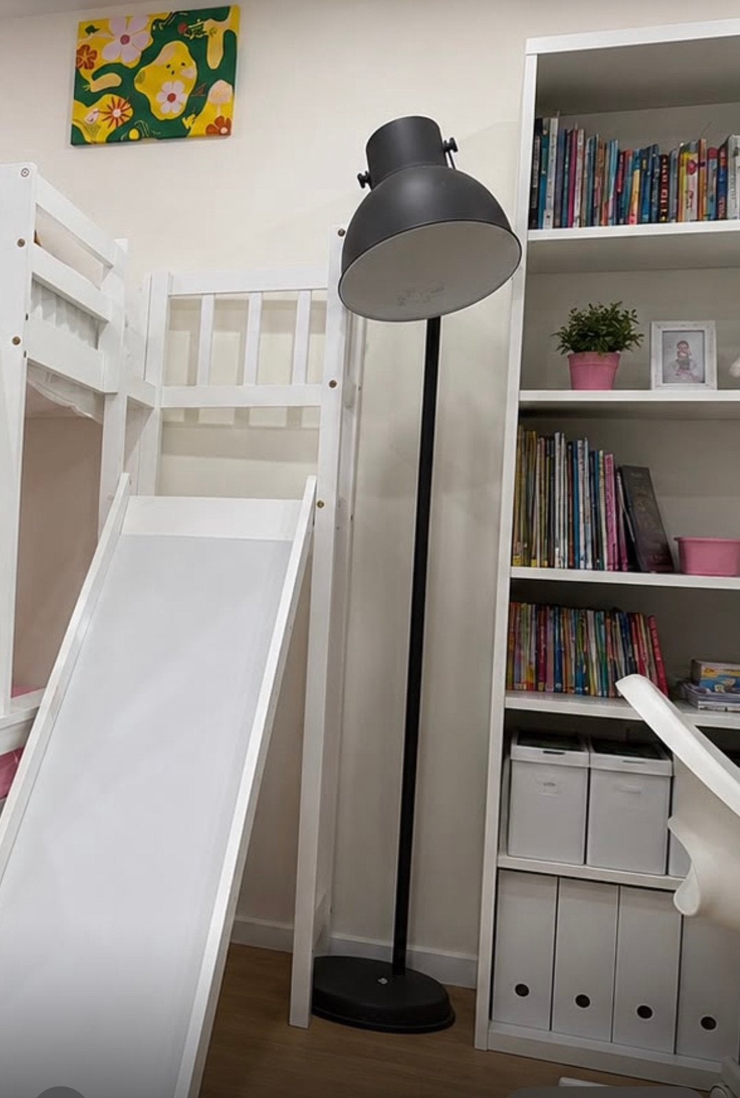 Vloerlamp zwart, Huis en Inrichting, Lampen | Vloerlampen, Ophalen