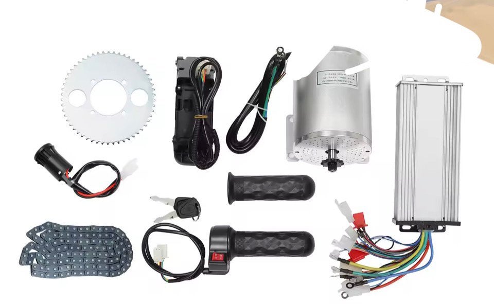 3000w 72v conversion kit ( gokart, fiets, conversie kit), Ophalen, Zo goed als nieuw
