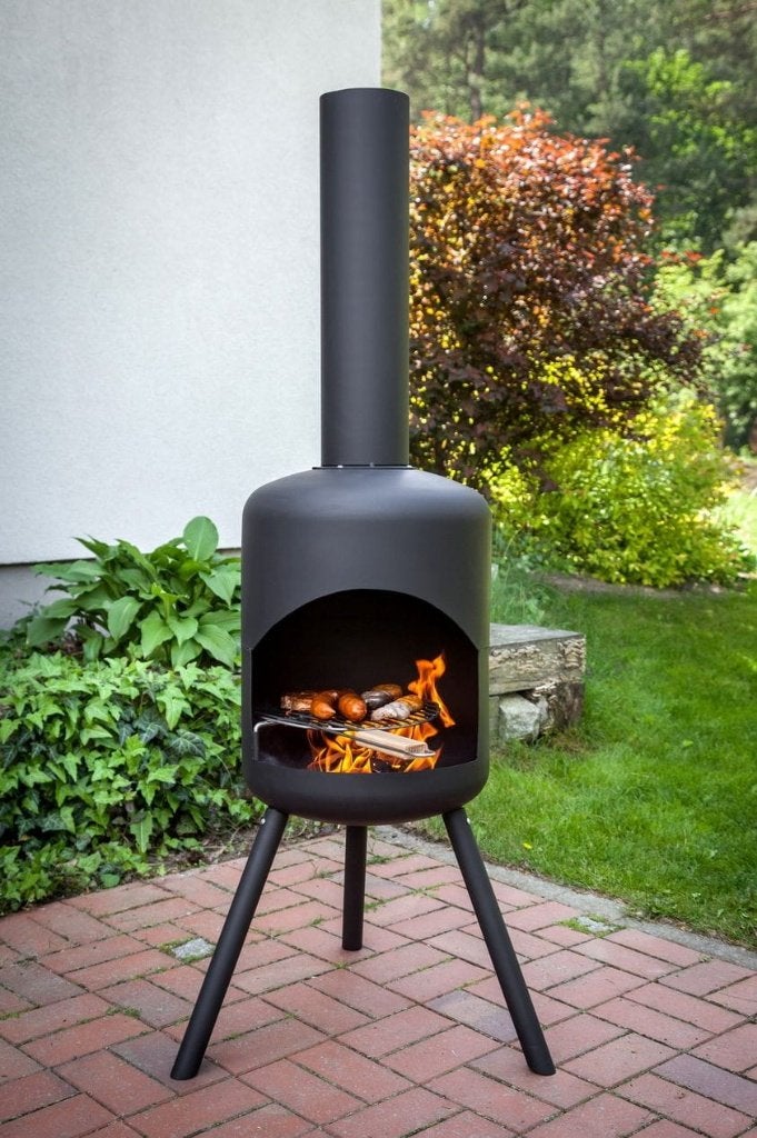 Dik Stalen Buitenkachel Karke L AANBIEDING!, Tuin en Terras, Ophalen of Verzenden, Nieuw