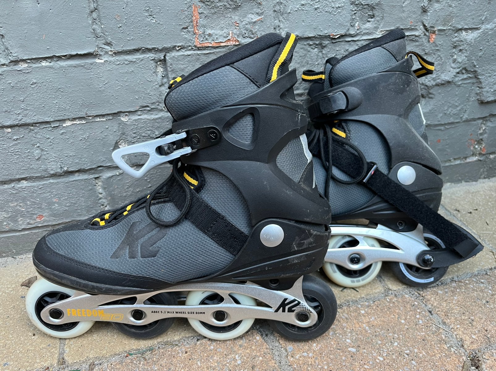 Inline skates maat 42-43, Sport en Fitness, Skeelers, Ophalen, Zo goed als nieuw, Bescherming, K2