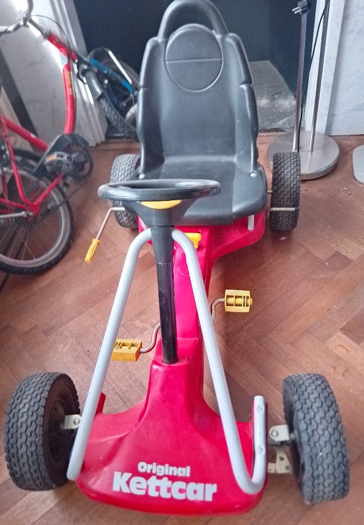 Go-cart/skelter Kettler, Kinderen en Baby's, Speelgoed | Buiten | Skelters, Ophalen, Zo goed als nieuw, Overige merken