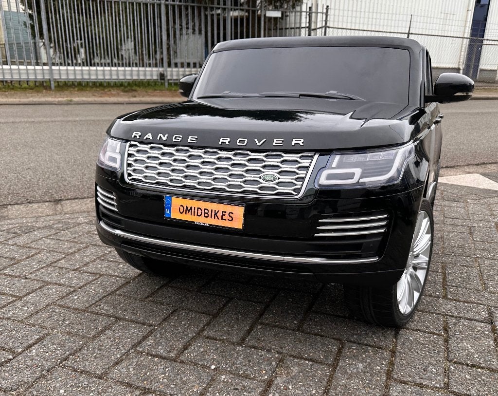 Range Rover 2 persoons metallic zwart Bluetooth - Afstandsbe, Kinderen en Baby's, Speelgoed | Buiten | Voertuigen en Loopfietsen