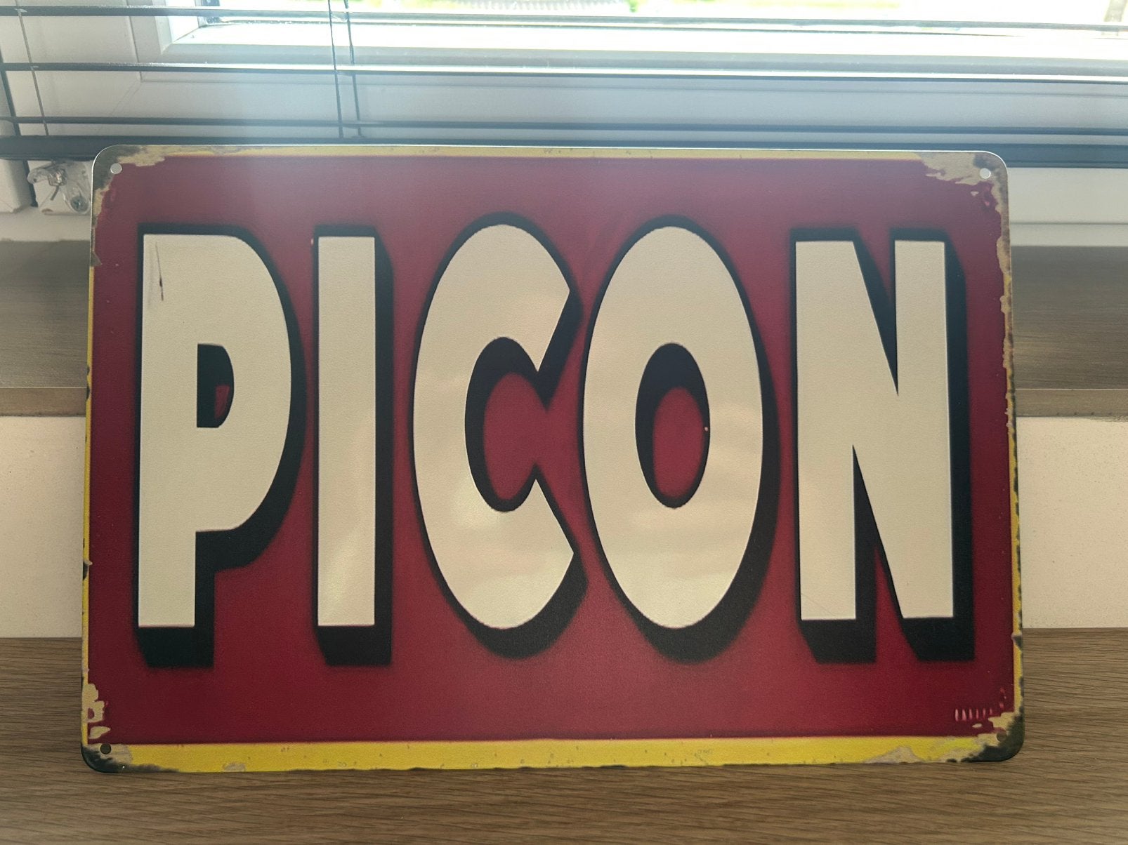 Reclamebord Picon, Verzamelen, Automaten | Gokkasten en Fruitautomaten, Ophalen, Zo goed als nieuw