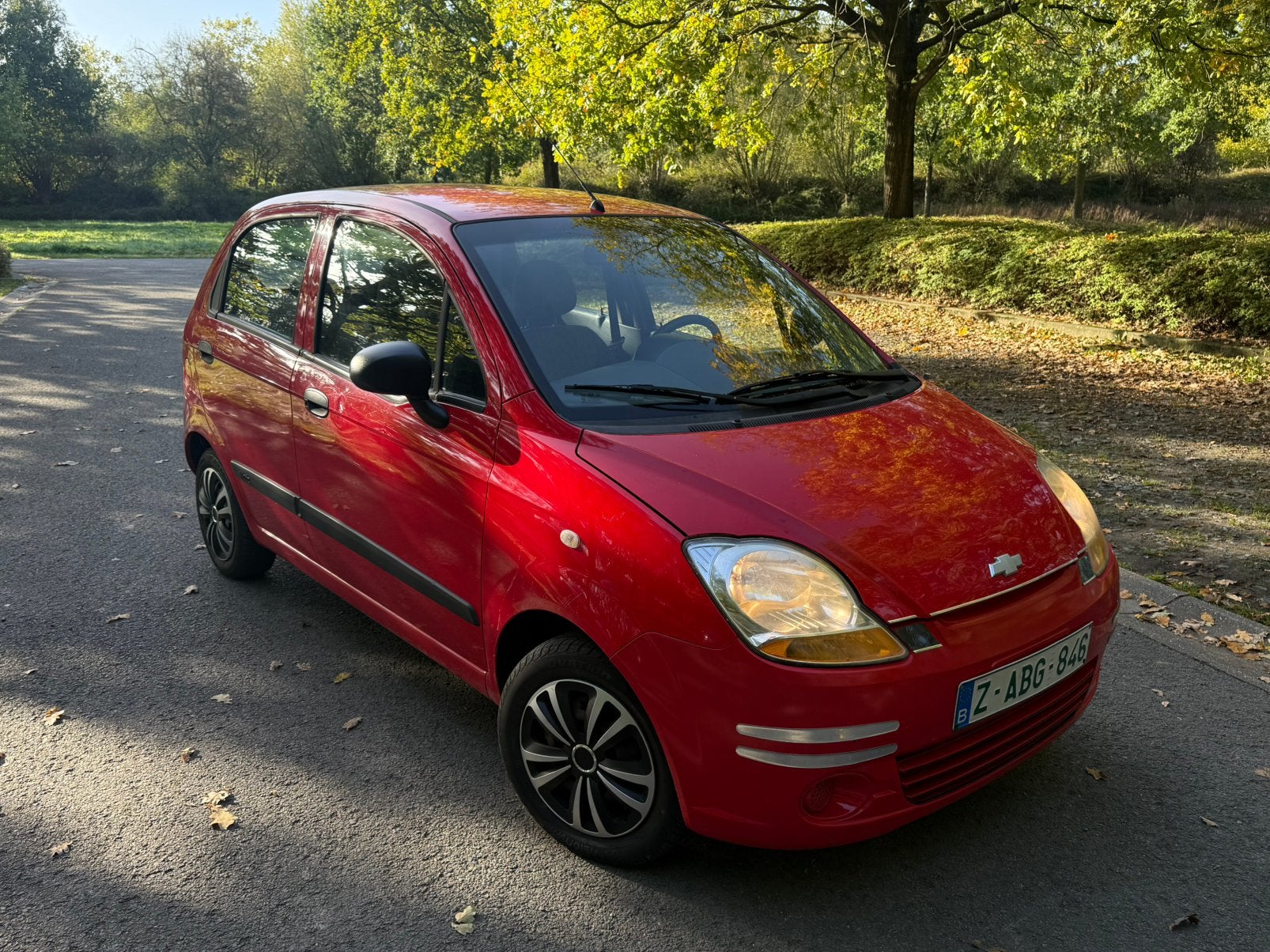 Chevrolet Matiz - 0.8 benzine - 114.000km - GEKEURD VVK, Auto's, Voorwielaandrijving, Euro 5, Stof, Matiz