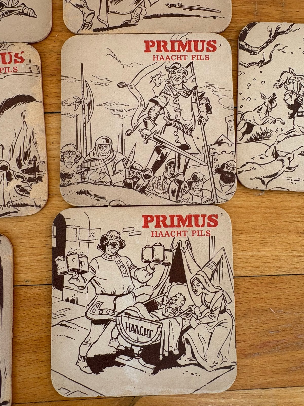 Primus Haacht 16 stuks strip gerelateerd., Ophalen of Verzenden, Gelezen