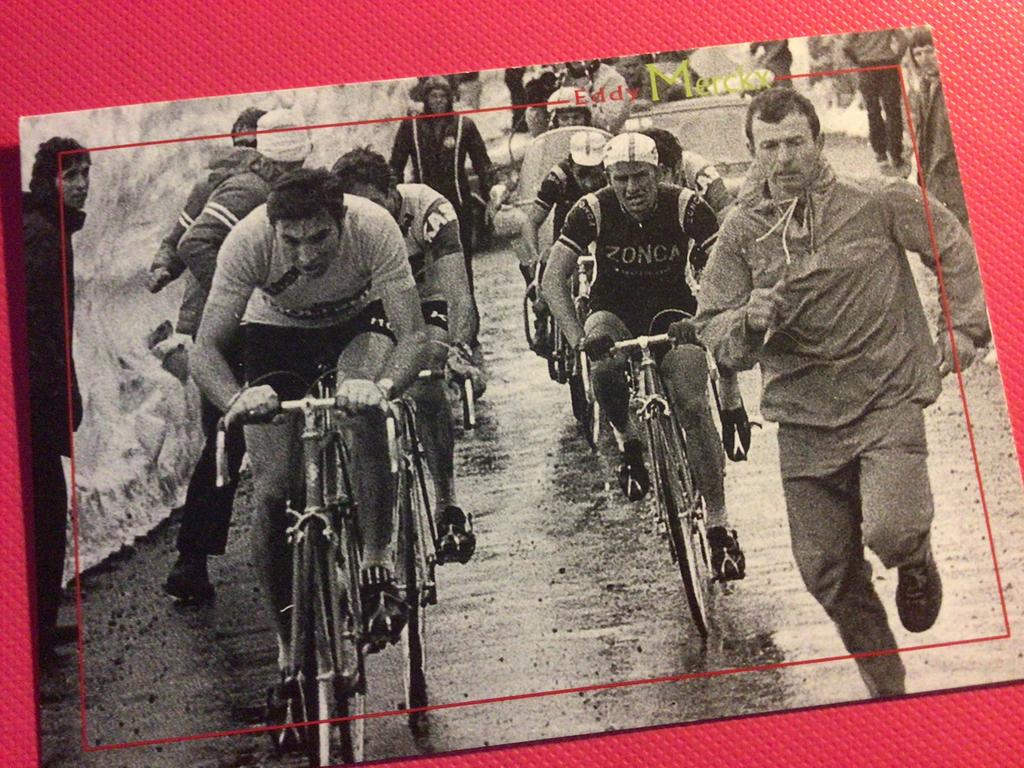 wielerkaart giro 1972 team molteni eddy merckx, Verzenden, Zo goed als nieuw