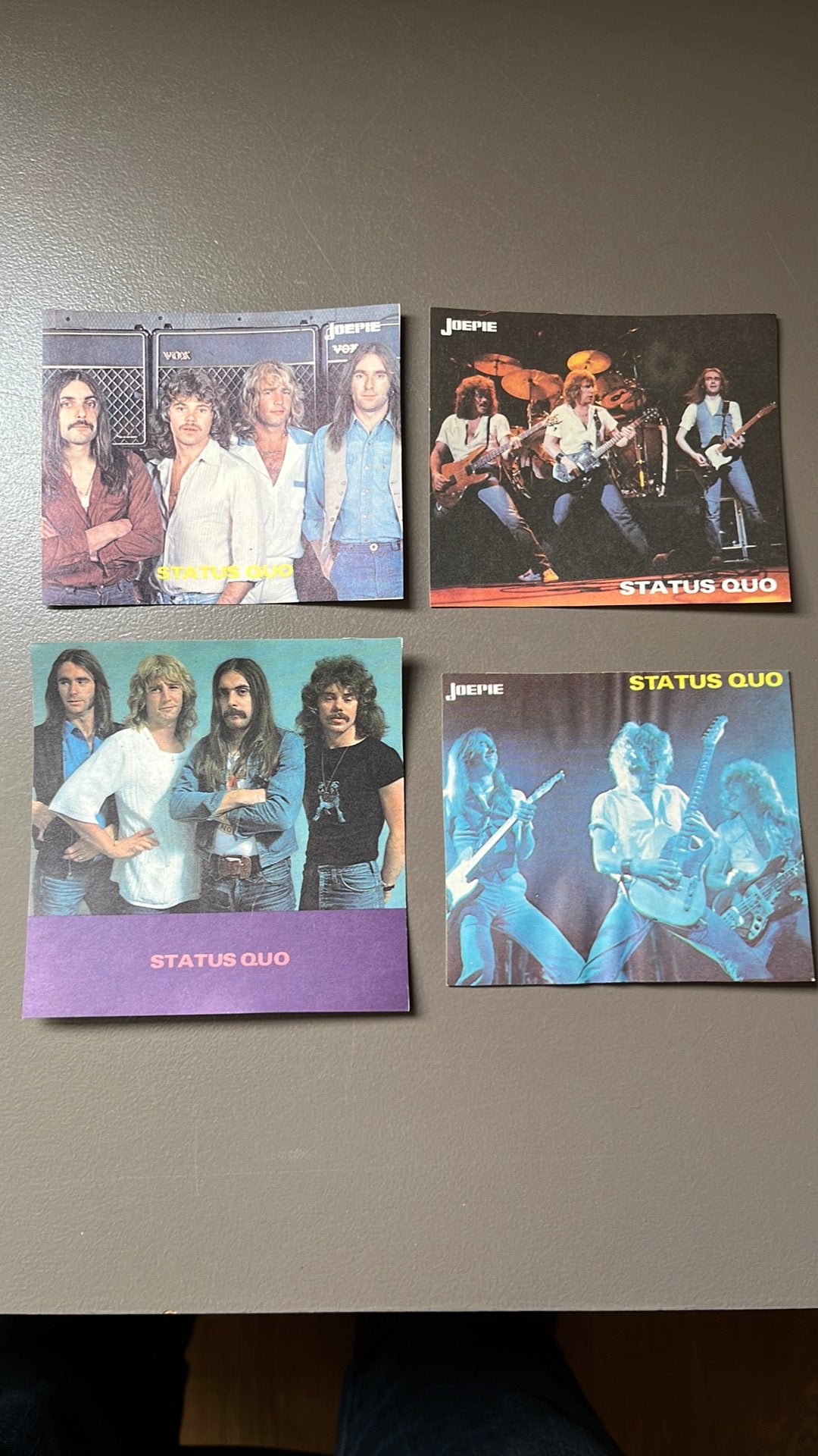 Stickers Status Quo, Ophalen of Verzenden, Zo goed als nieuw