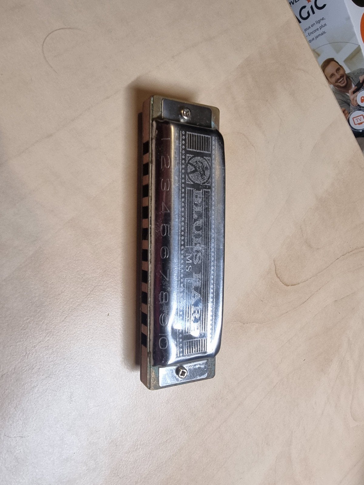 Harmonica hohner, Muziek en Instrumenten, Ophalen, Gebruikt, C-mondharmonica