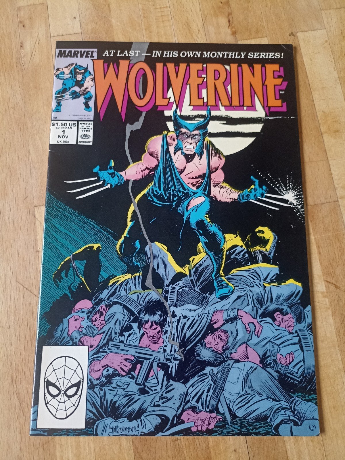 Comic Wolverine #1 (1988) - Marvel Comics, Boeken, Strips | Comics, Amerika, Zo goed als nieuw, Ophalen, Eén comic
