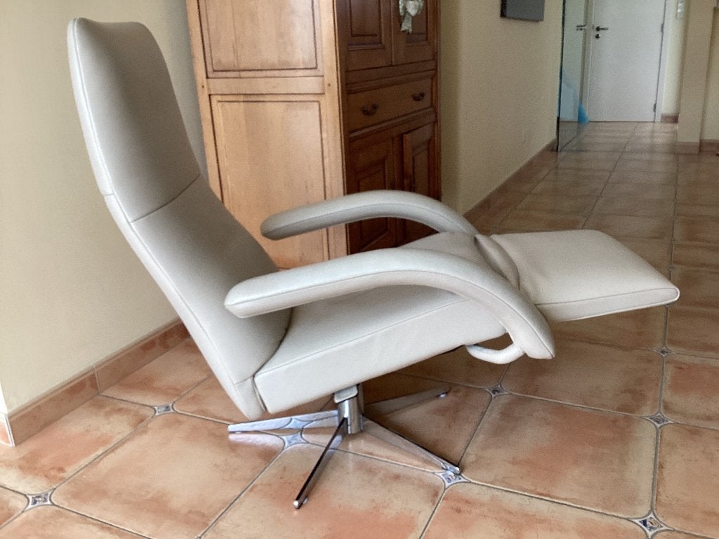 Luxe Jori relax MULTI-MOVE Yoga Medi, Huis en Inrichting, Fauteuils, Ophalen, Zo goed als nieuw, Leer, Durlet sede cassina fsm knoll edra benz leolux