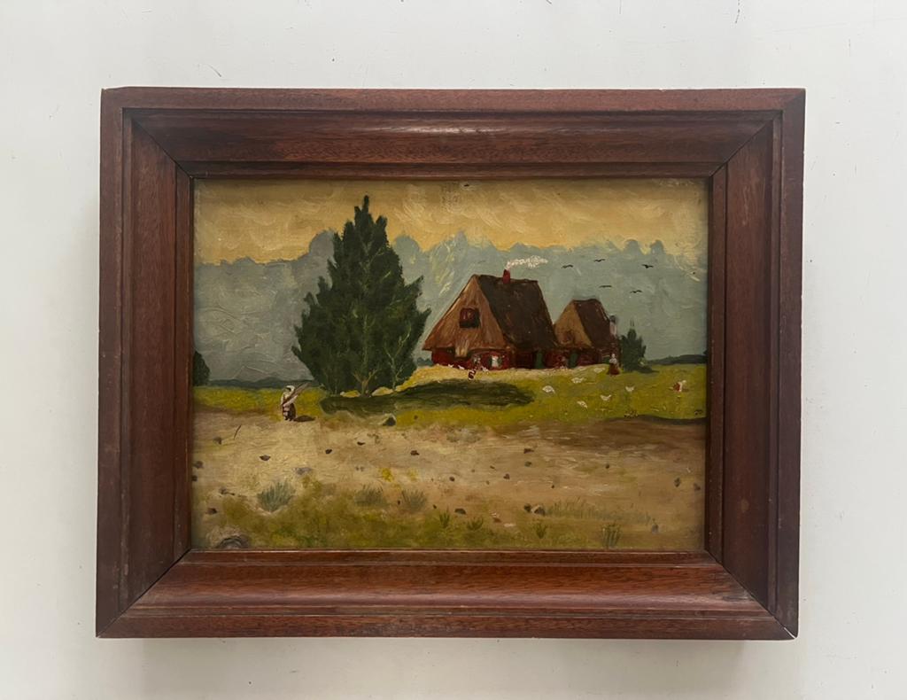 3x oude schilderijen., Ophalen of Verzenden