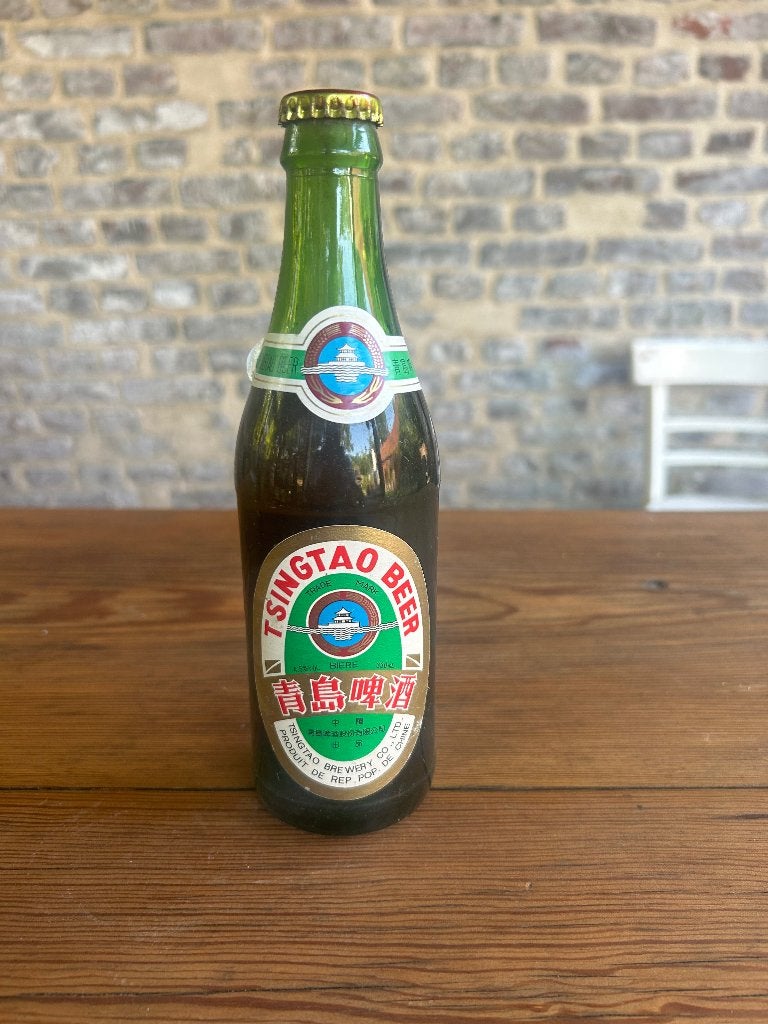 Tsingtao Beer China vervaldatum 1997  RUILEN !, Ophalen of Verzenden