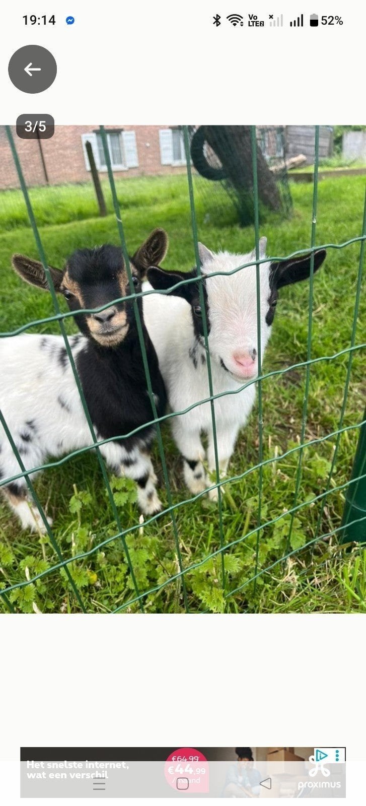 2 bokjes te koop