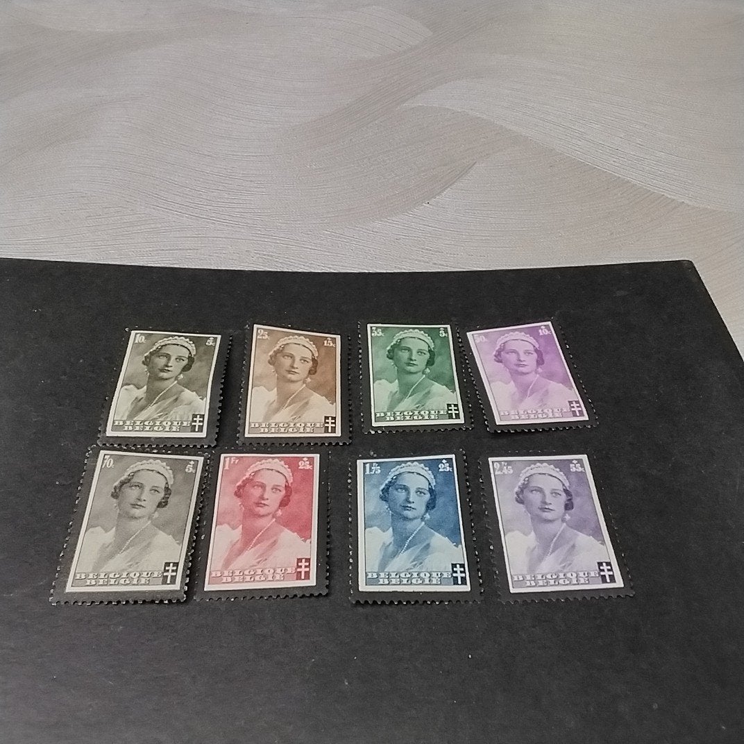 Charnière BELGIE 411/418 avec coteau 8,00€, Enlèvement ou Envoi