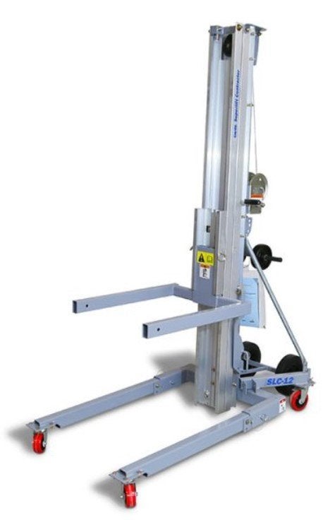 Montagelift Genie SLC12, materiaallift, kanaallift, Ophalen, Zo goed als nieuw, Bouwlift