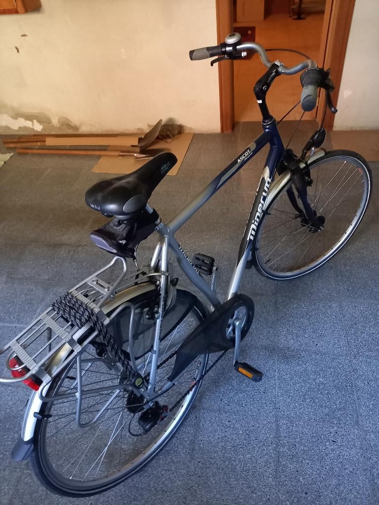 Heren fiets Minerva, Gebruikt, Velgrem, Versnellingen, Ophalen