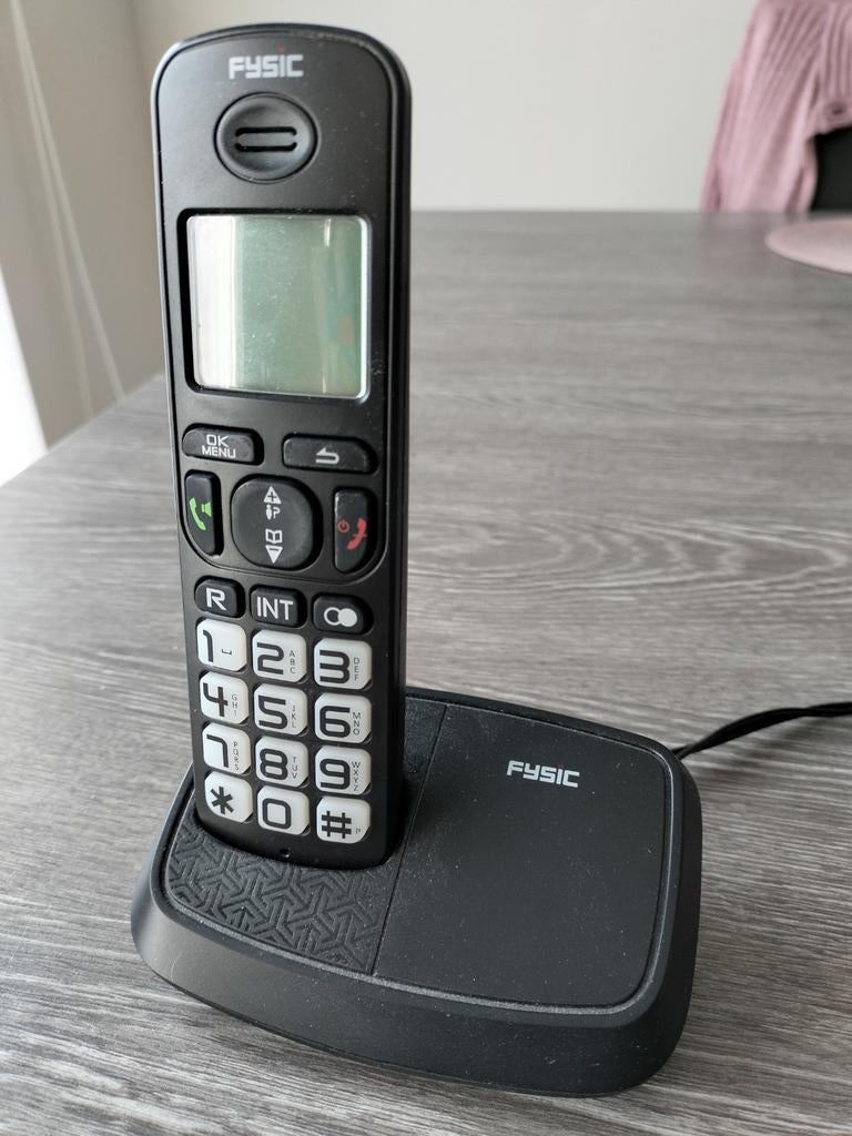 Draagbare telefoon,  grote toetsen - ideaal voor senioren, Ophalen, Zo goed als nieuw, 1 handset