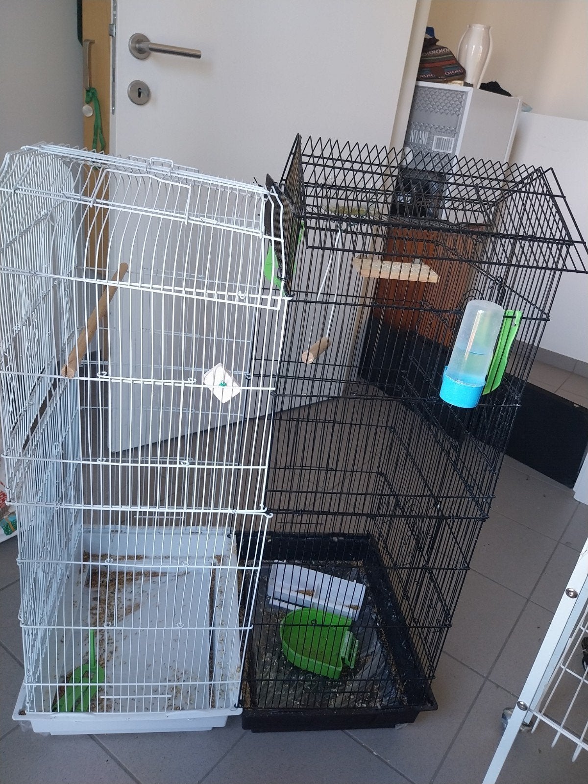 Cage à oiseaux double, Animaux & Accessoires, Maisons pour chiens, Enlèvement