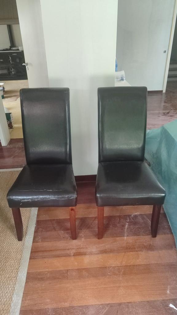 A donner 8 chaises, Maison & Meubles, Enlèvement, Comme neuf, Une