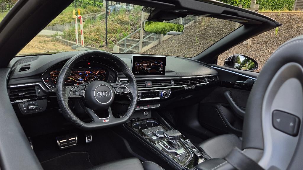 Audi A5 Cabrio QUATTRO 2.0T full S-Line! Nieuwstaat., Autos, Phares entièrement LED, Achat, Euro 6, Entreprise
