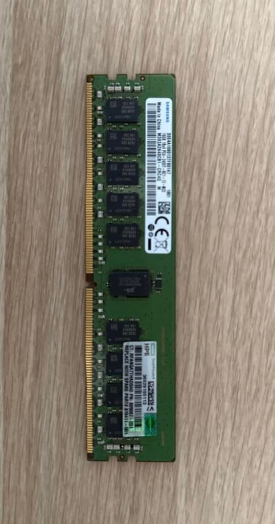 16 Go de RAM pour serveur DDR4 Samsung, Enlèvement ou Envoi, DDR4, 16 GB, Serveur