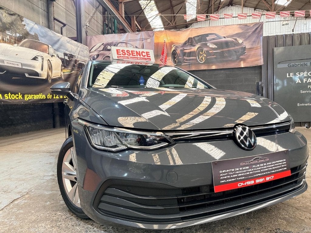 Volkswagen Golf 8 1.0i Cockpit CarPlay GPS Airco LED, Argent ou Gris, Achat, Euro 6, Entreprise