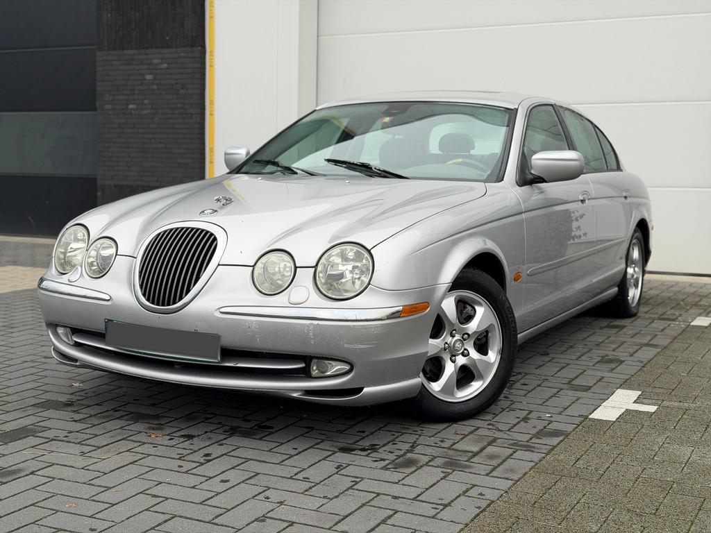 Jaguar s-type 3.0 v6 benzine, Auto's, Automaat, Elektrische ramen, Leder, Bedrijf