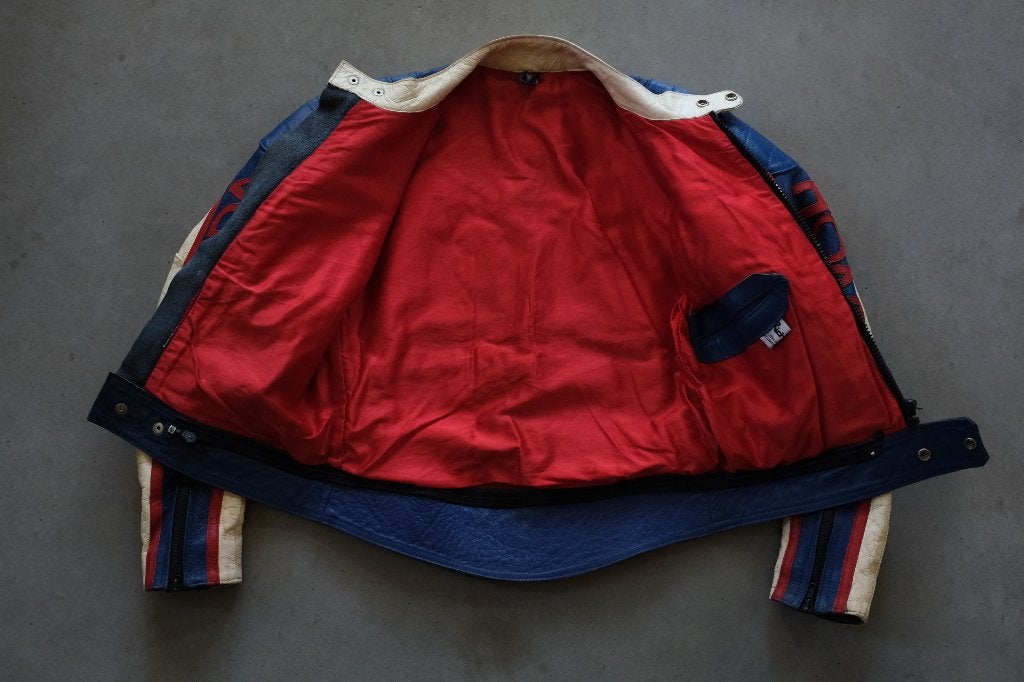 Vintage Richa Honda motorjas, Motoren, Dames, Jas | leer, RICHA, Ophalen of Verzenden