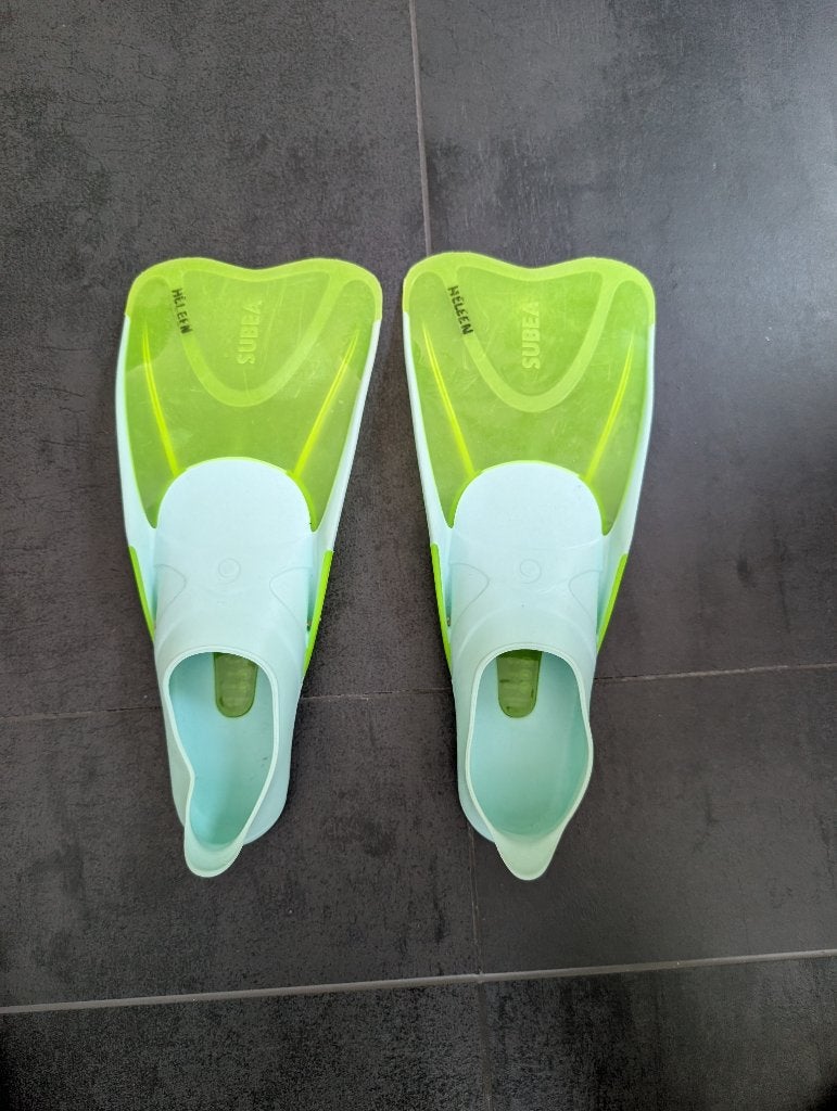 Zwemvliezen maat 28/29, Ophalen of Verzenden, Gebruikt, Snorkelvinnen