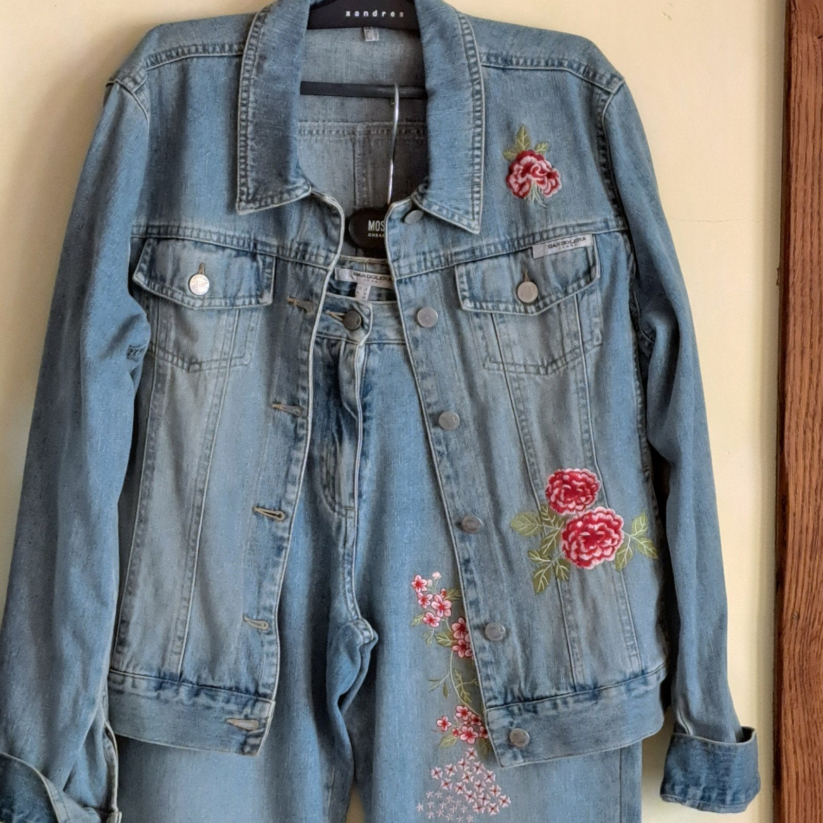 Prachtige Bandolera Denim Co-ord Set 38 Als Nieuw, Verzenden, Zo goed als nieuw, Blauw