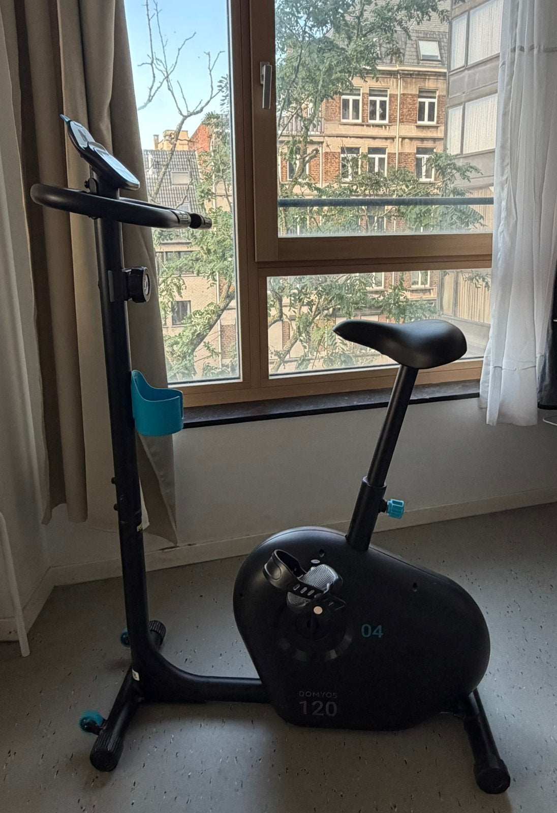 Vélo d’appartement Domyos, Enlèvement ou Envoi, Comme neuf