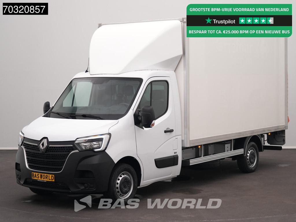 Renault Master 145PK Laadklep Bakwagen LED Navi Airco Cruise, Stof, Gebruikt, 4 cilinders, Renault