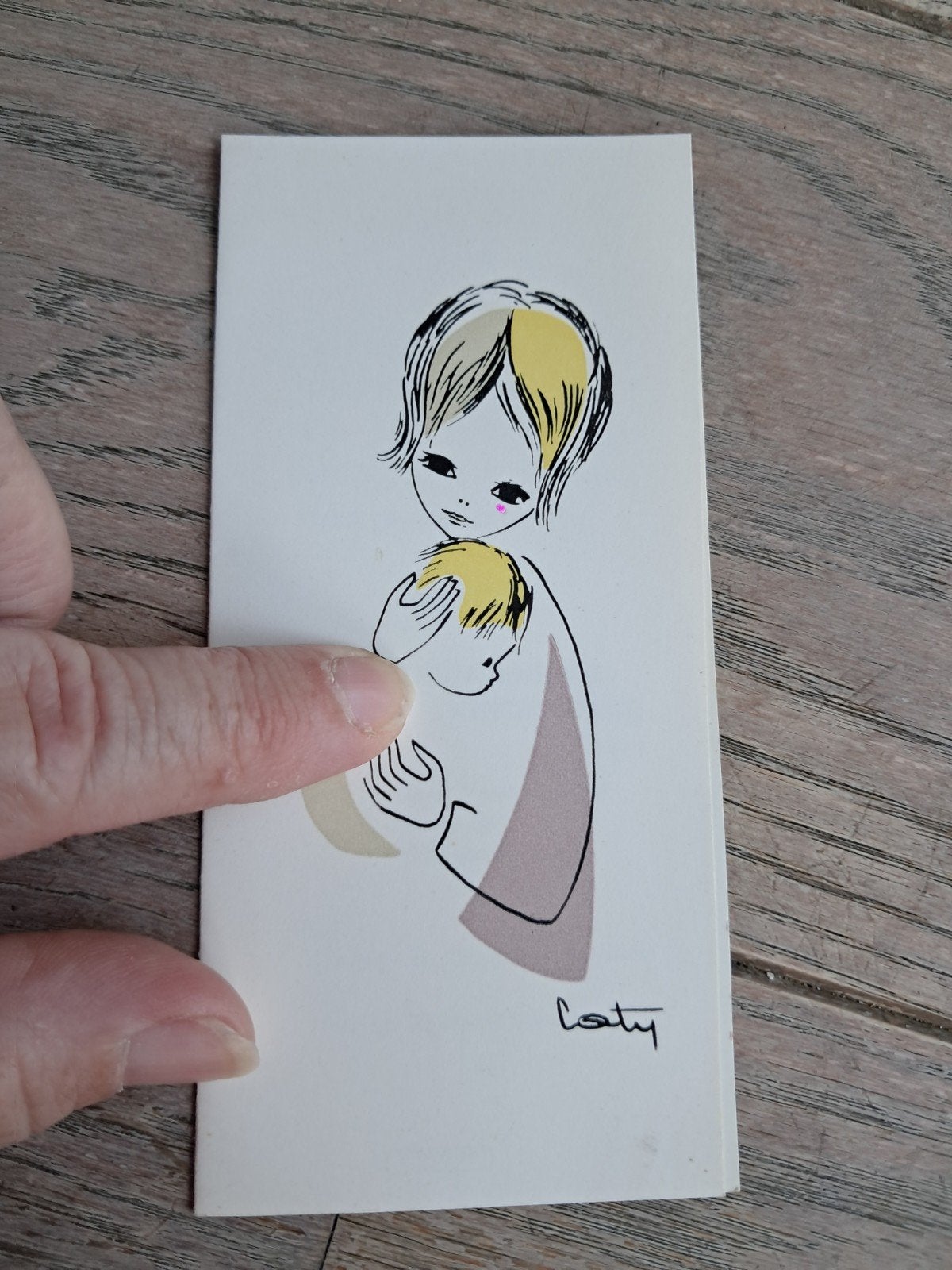 Faire-part de naissance rétro : Guy Decabooter, Zingem, Enlèvement ou Envoi, Carte de naissance